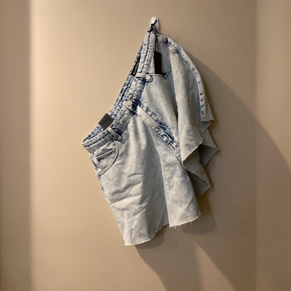 BlankNYC Flare Denim Shorts Women NWT 31